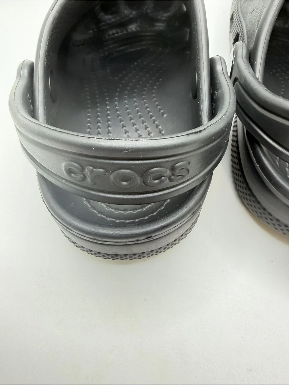 Like NEW Toddler/Kids CROCS Baya Clog, Size C10, Color: Black